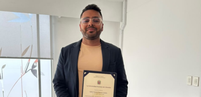 Docente amigoniano culmina su formación investigativa en emprendimientos sociales